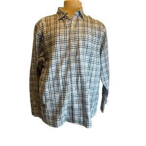 Tommy Bahama Men’s Plaid Shirt Button Down Sz L Multicolor EUC
